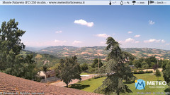 view from Monte Palareto on 2025-06-25