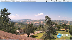 view from Monte Palareto on 2025-07-04