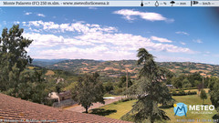view from Monte Palareto on 2025-07-12