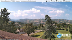 view from Monte Palareto on 2025-08-19