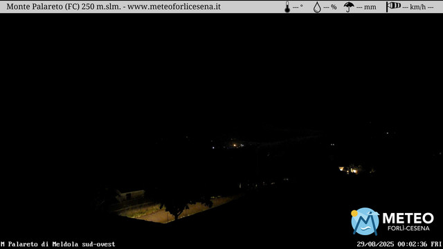 time-lapse frame, Monte Palareto webcam