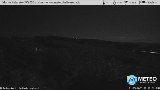 time-lapse frame, Monte Palareto SE webcam