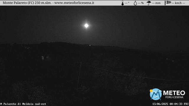 time-lapse frame, Monte Palareto SE webcam
