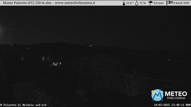 time-lapse frame, Monte Palareto SE webcam