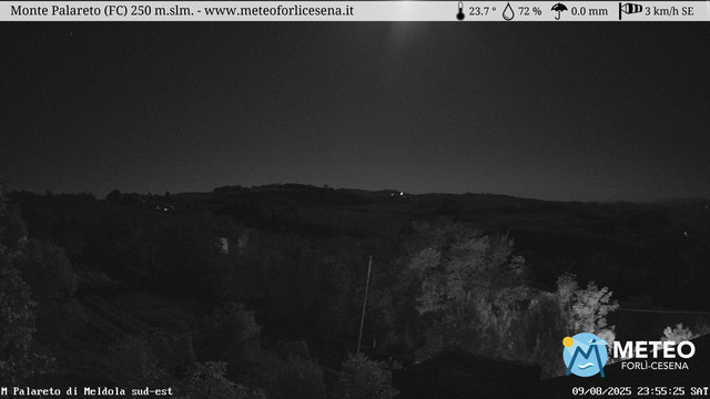 time-lapse frame, Monte Palareto SE webcam