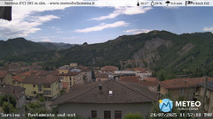 view from Sarsina on 2025-07-24