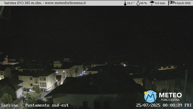 time-lapse frame, Sarsina webcam