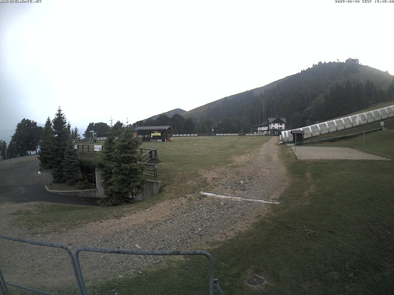 time-lapse frame, Bielmonte piste versante sud webcam