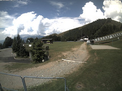 view from Bielmonte piste versante sud on 2025-07-02