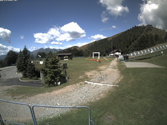 view from Bielmonte piste versante sud on 2025-07-08
