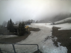 view from Bielmonte piste versante sud on 2026-04-14