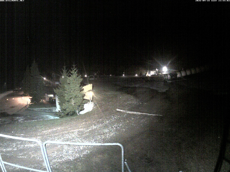 time-lapse frame, Bielmonte piste versante sud webcam