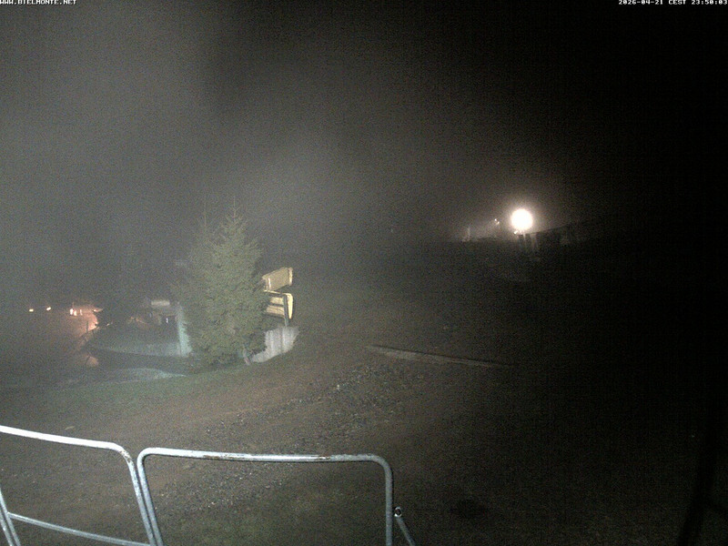 time-lapse frame, Bielmonte piste versante sud webcam