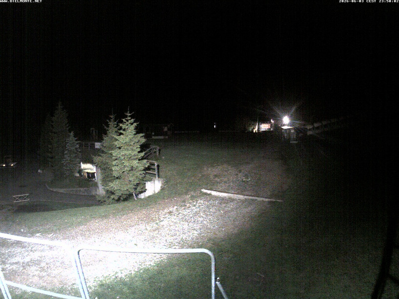 time-lapse frame, Bielmonte piste versante sud webcam