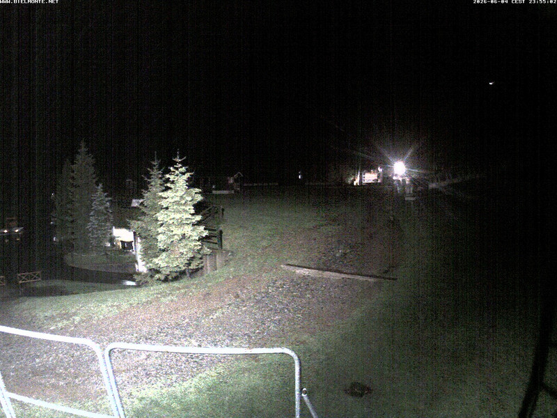 time-lapse frame, Bielmonte piste versante sud webcam