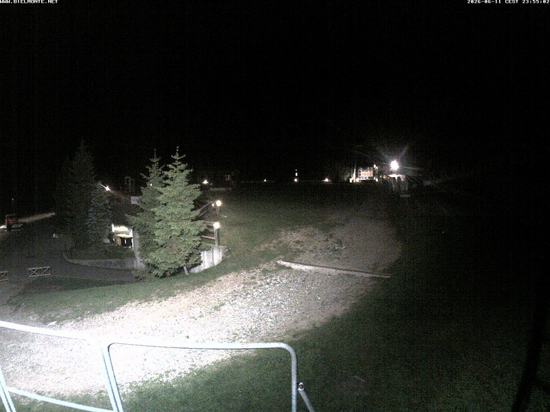 time-lapse frame, Bielmonte piste versante sud webcam