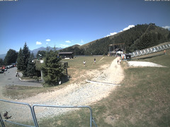view from Bielmonte piste versante sud on 2026-07-04