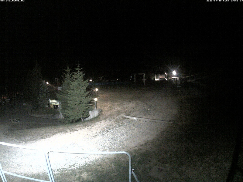 time-lapse frame, Bielmonte piste versante sud webcam