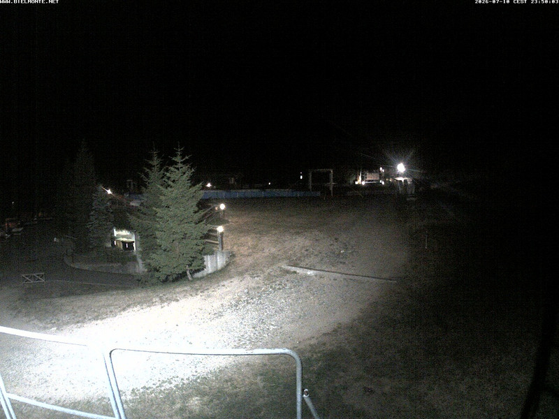 time-lapse frame, Bielmonte piste versante sud webcam