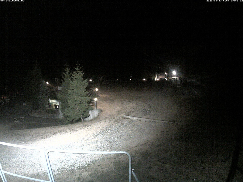 time-lapse frame, Bielmonte piste versante sud webcam