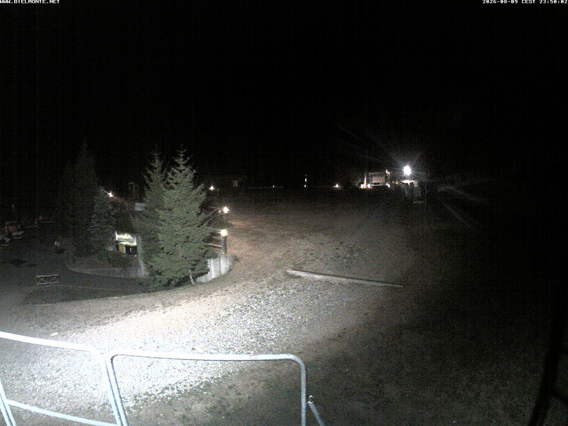 time-lapse frame, Bielmonte piste versante sud webcam