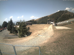 view from Bielmonte piste versante sud on 2026-08-11