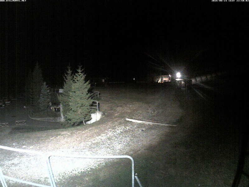 time-lapse frame, Bielmonte piste versante sud webcam