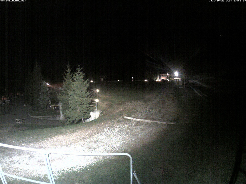 time-lapse frame, Bielmonte piste versante sud webcam