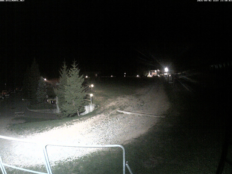 time-lapse frame, Bielmonte piste versante sud webcam
