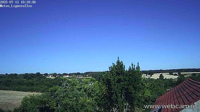 time-lapse frame, Météo Lignerolles webcam