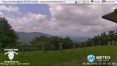 view from Passo del Muraglione on 2025-06-06