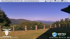 view from Passo del Muraglione on 2025-07-01