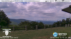 view from Passo del Muraglione on 2025-07-24