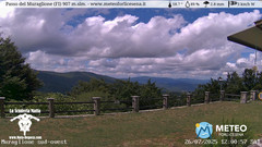 view from Passo del Muraglione on 2025-07-26