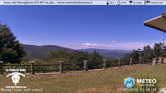view from Passo del Muraglione on 2025-07-27