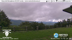 view from Passo del Muraglione on 2025-09-02