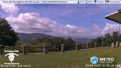 view from Passo del Muraglione on 2025-09-03