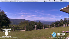 view from Passo del Muraglione on 2025-09-04
