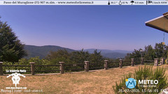 view from Passo del Muraglione on 2026-07-31