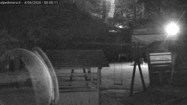 time-lapse frame, Alpe di Mera - Campetto Pro Loco webcam