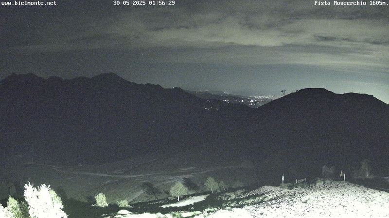 time-lapse frame, Bielmonte Monte Marca est webcam
