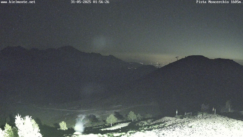 time-lapse frame, Bielmonte Monte Marca est webcam