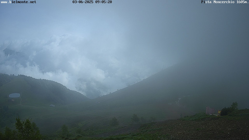 time-lapse frame, Bielmonte Monte Marca est webcam