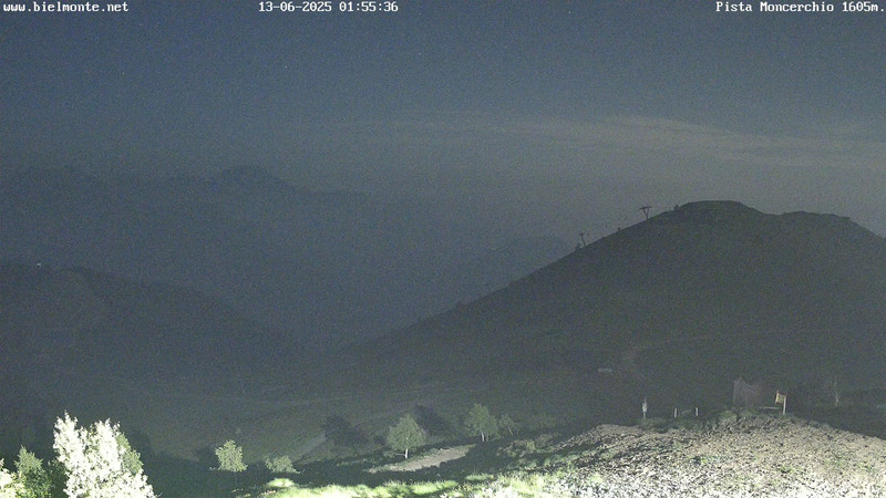 time-lapse frame, Bielmonte Monte Marca est webcam