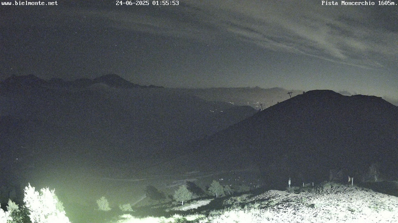 time-lapse frame, Bielmonte Monte Marca est webcam