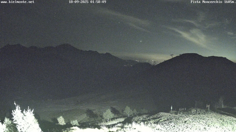 time-lapse frame, Bielmonte Monte Marca est webcam