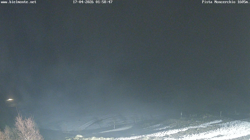 time-lapse frame, Bielmonte Monte Marca est webcam