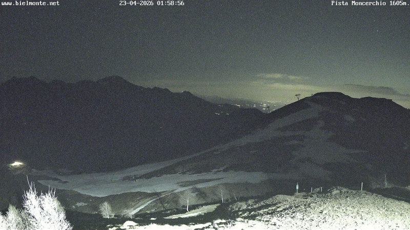 time-lapse frame, Bielmonte Monte Marca est webcam