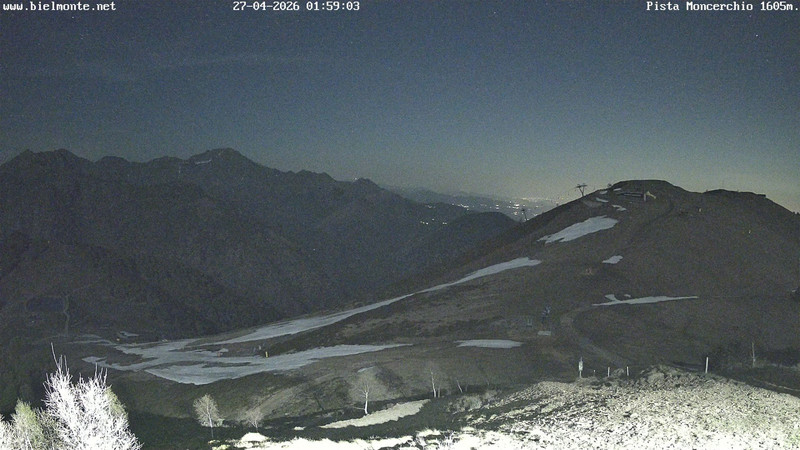 time-lapse frame, Bielmonte Monte Marca est webcam