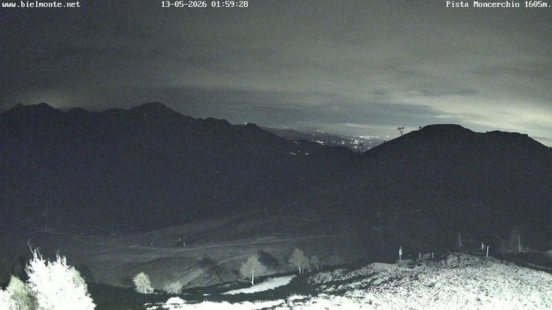 time-lapse frame, Bielmonte Monte Marca est webcam